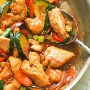 CHICKEN WITH MIX VEGETABLE