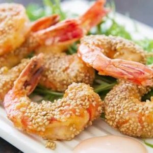 SESAME FRIED PRAWN