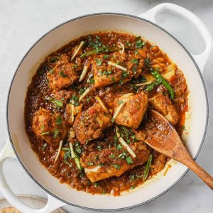 FISH ACHARI HANDI