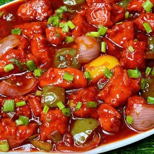 CHICKEN CHILLI WITH MINT