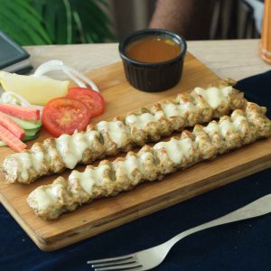 CHICKEN CHEESE KABAB